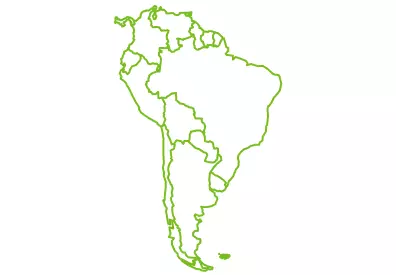 Map of Latin America