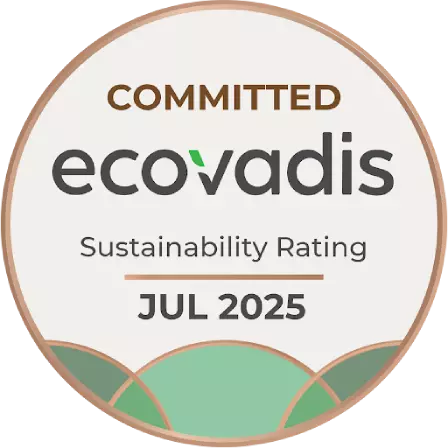 Veolia Environnement ranked in the top 1% of companies in the Water Collection, Treatment and Supply sector assessed by Ecovadis.