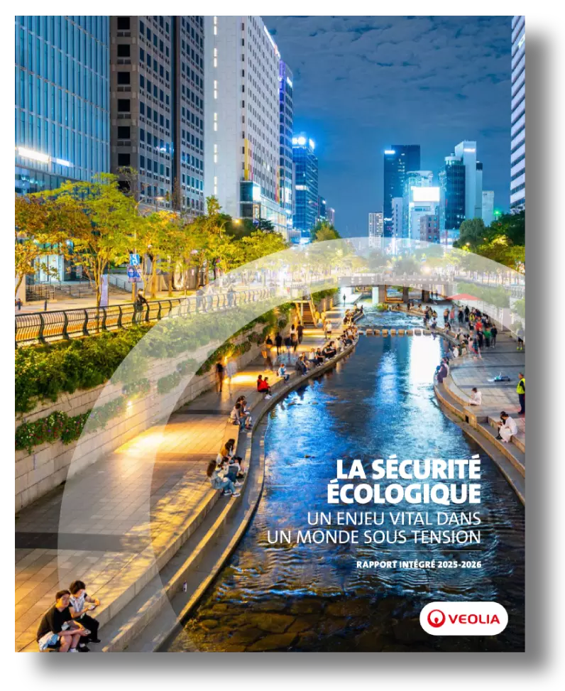 Couverture - Rapport intégré Veolia 2025/2026