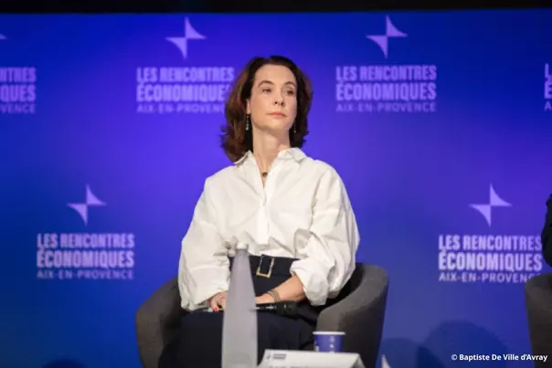 Estelle Brachlianoff sur la scène au REX 2026