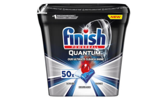 Packaging produit Finish Reckitt Benckiser