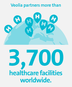 Veolia partners more than 3,700 healthcare facilities worldwide