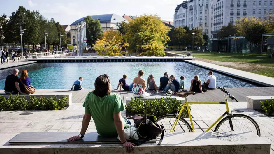 Ville de Budapest en Hongrie