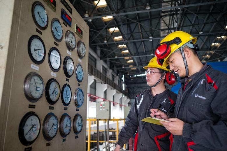 Site industriel de Chongqing en Chine