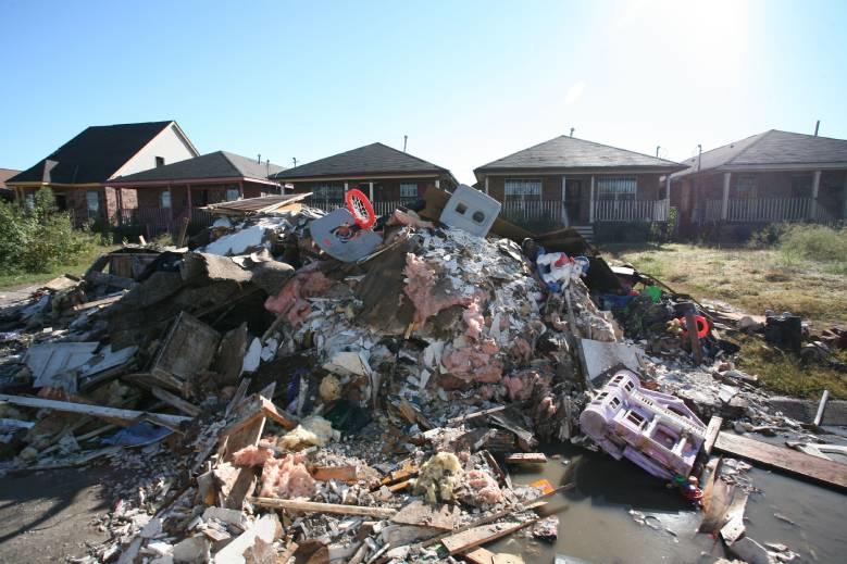 Nouvelle-Orléans suite à la catastrophe Katrina