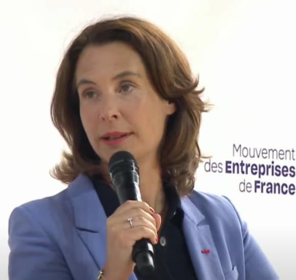 Estelle Brachlianoff au MEDEF 2022