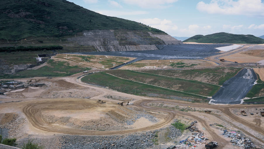 énergie renouvelable, production du biogaz enfouissement de déchet 