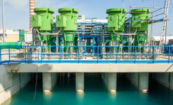 Veolia seawater desalination site