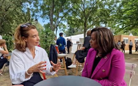 Estelle Brachlianoff à la rencontres Économiques d'Aix-en-Provence