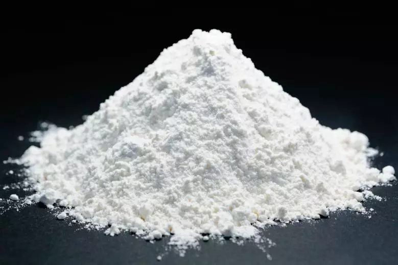 Tas de Lithium de couleur blanche