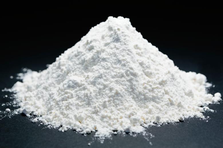 Tas de Lithium de couleur blanche