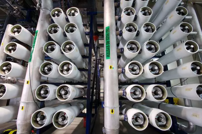 Membranes for filtration system in ultrapure water production site for industry