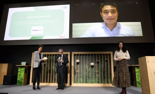 Nicolas Lobstein distinguished in the "Improving quality of life" category