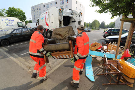Street cleaning and bulky item pickup