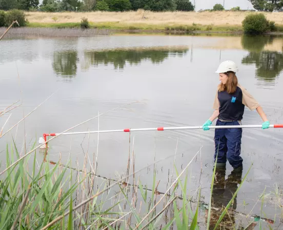 Treatment of micropollutants in wastewater