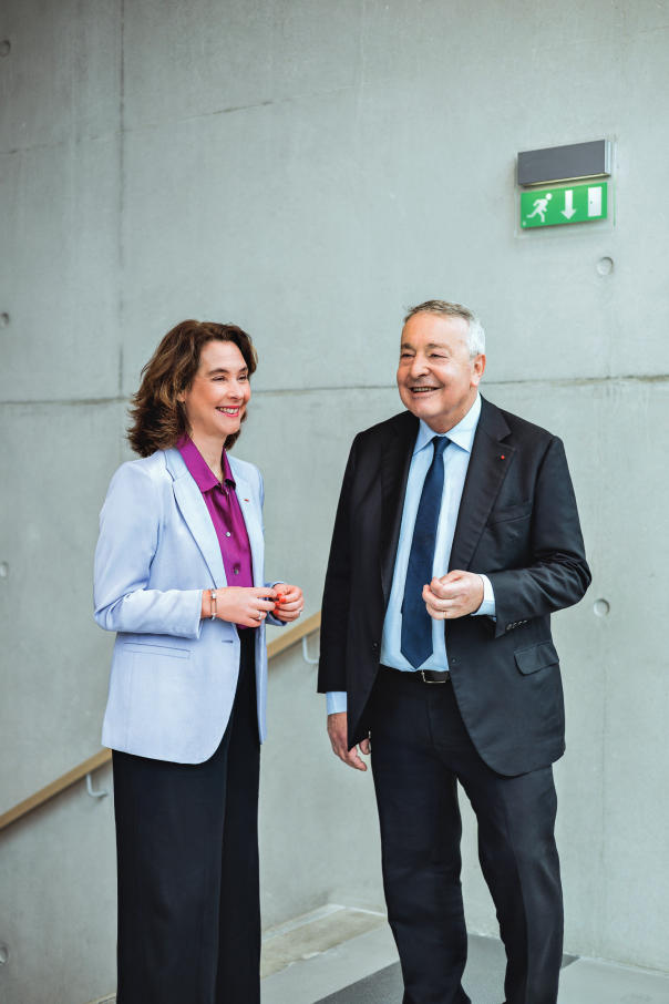 Estelle Brachlianoff and Antoine Frérot 2025 Shareholders' Meeting