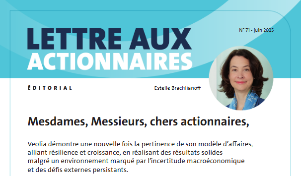 Lettre aux actionnaires 71