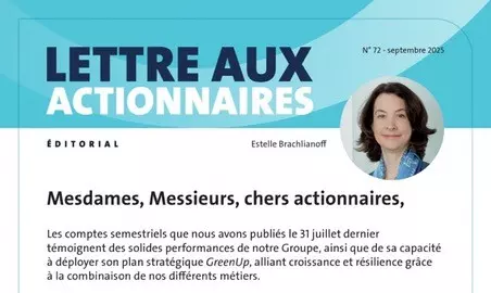 Lettre aux actionnaires 72 cover