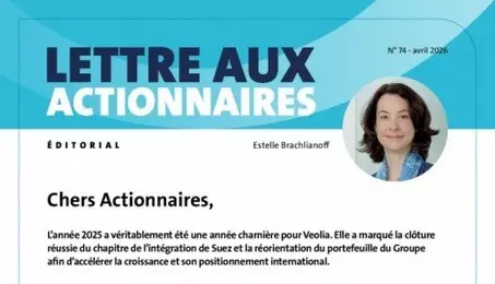 Couverture de la Lettre aux actionnaires n°74