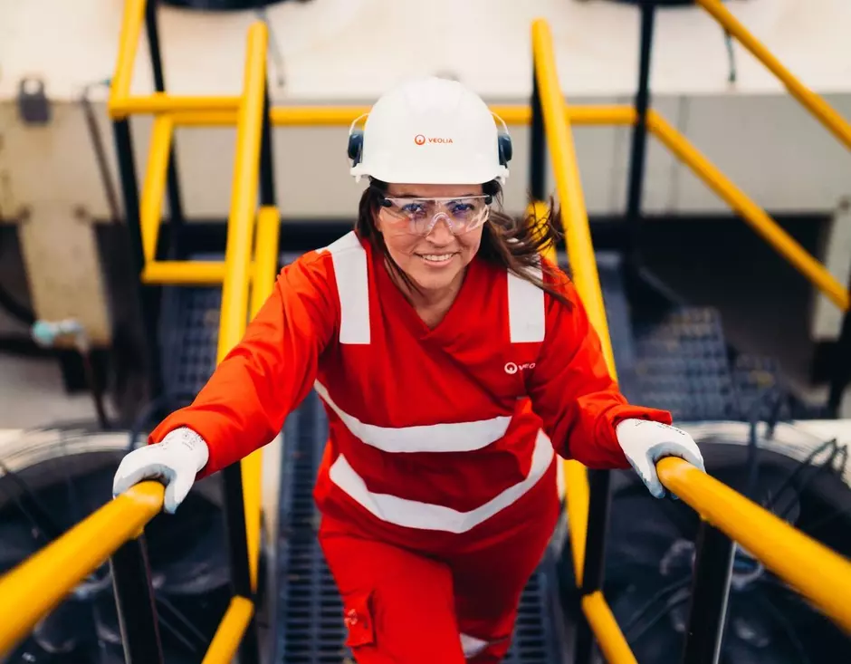 Maria José, the Energy Efficiency Manager of the Coco-Cola FESMA’s plant, in Colombia