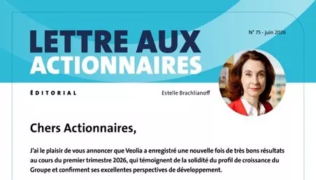 Couverture de la lettre aux actionnaires n°75