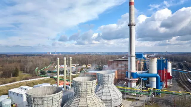Karviná power plant in the Czech Republic