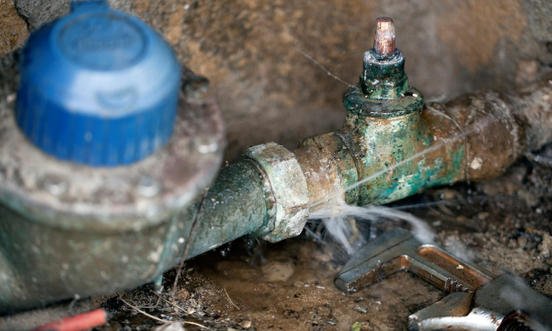Detecting water leaks to reduce potable water loss