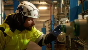 Veolia Technician at the district heating plant in Łódź, Poland