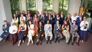 Future Generations Council’s members with Estelle Brachlianoff and the members of the Executive committee